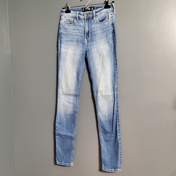 Hollister High-Rise Super Skinny Jeans Size 1 Regular - Picture 1 of 6